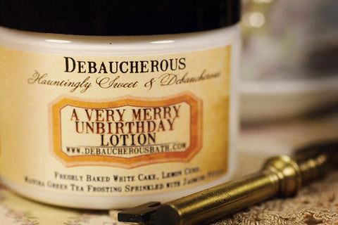 A Very Merry UnBirthday Lotion - Debaucherous Alchemy