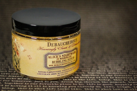 Alice's Nightmare in Wonderland Bubbling Scrub - Debaucherous Alchemy