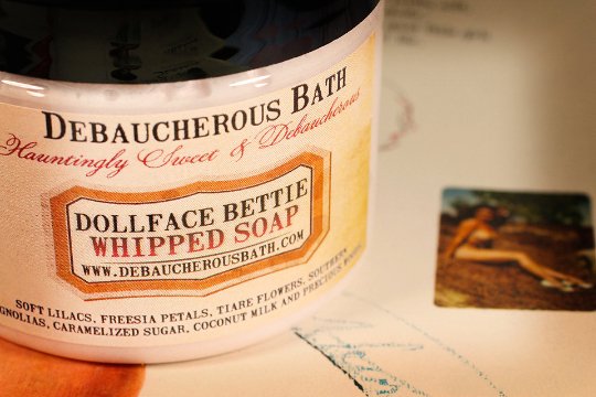 Dollface Bettie Whipped Soap - Debaucherous Alchemy