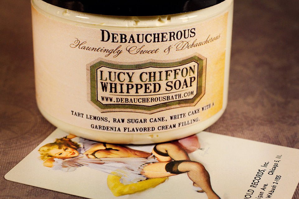 Lucy Chiffon Whipped Soap - Debaucherous Alchemy