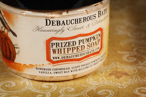 Prized Pumpkin Whipped Soap - Debaucherous Alchemy LLC