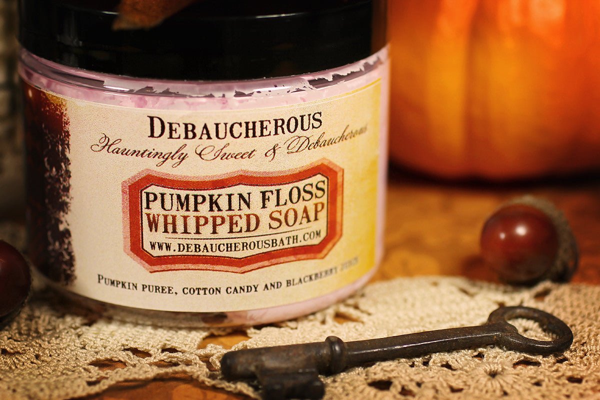 Pumpkin Floss Whipped Soap - Debaucherous Alchemy LLC