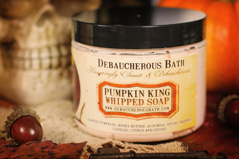 Pumpkin King Whipped Soap - Debaucherous Alchemy LLC