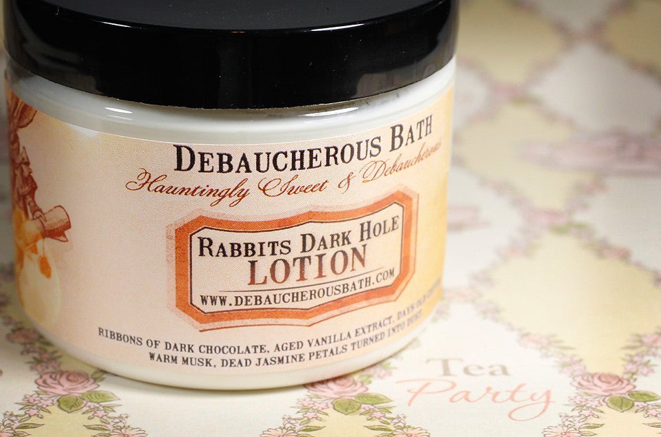 Rabbits Dark Hole Lotion - Debaucherous Alchemy