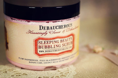 Sleeping Beauty Bubbling Scrub - Debaucherous Alchemy