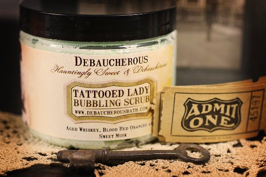 Tattooed Lady Bubbling Scrub - Debaucherous Alchemy