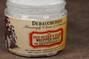 The Red Queens Rage Whipped Soap - Debaucherous Alchemy